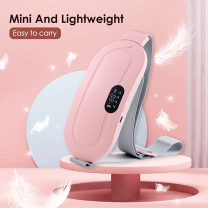 Electric Heating Pad Menstrual Cramp Massager Belt Women