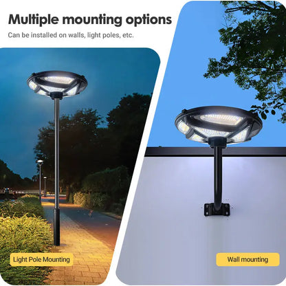 Solar Flood Lights Outdoor Security Lights for Parking Yard