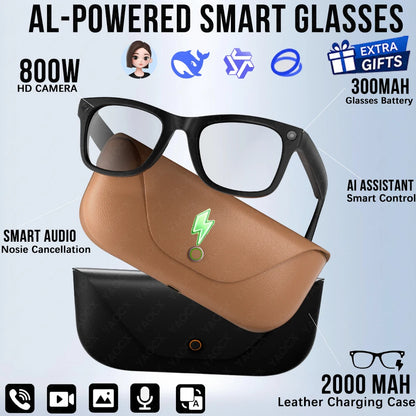 New HD5-ultra AI Smart Glasses AI Real-time Translation