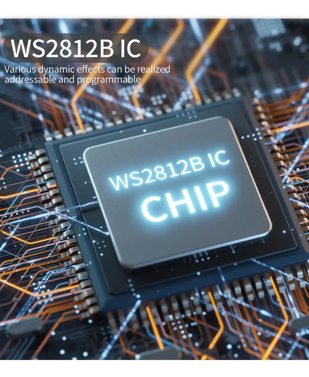 WS2812B COB LED Strip Individually Addressable Smart RGB