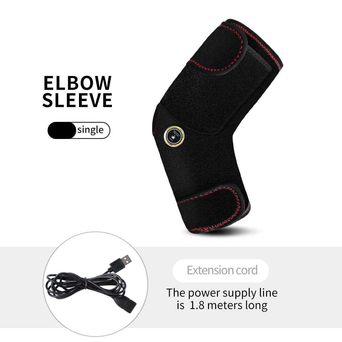 Heated Elbow Brace 3 Heating Massage Modes Muscle Relaxation