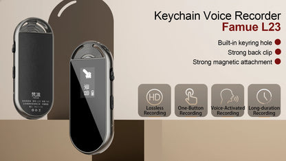 Mini AI Voice Recorder Pen, 30.6g, Magnetic Clip-on Design
