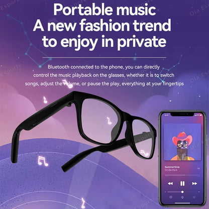 Lenovo AI Smart Wireless Glasses Bluetooth Sunglasses