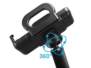 2-in-1 Cup Holder Phone Mount – 360° Rotatable Long Arm Expander
