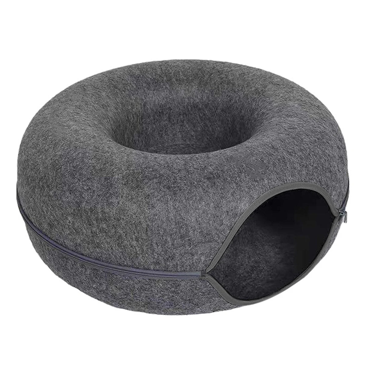 B-Tunnel Donut Cat Bed Interactive Tunnel Pet