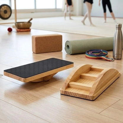 Professional Wooden Balance Board Core Training