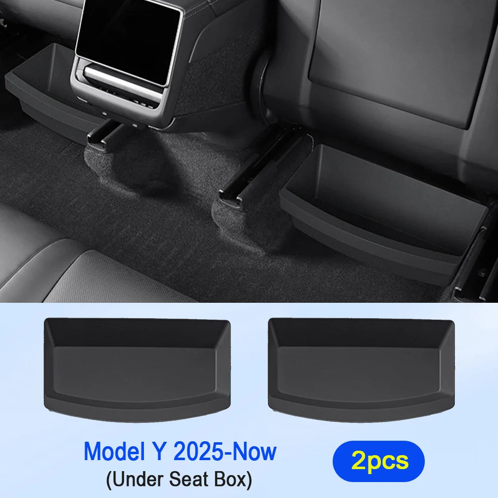 Under Seat Storage Box Organizer for Tesla Model