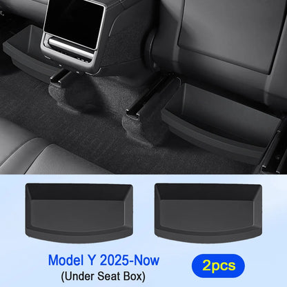 Under Seat Storage Box Organizer for Tesla Model