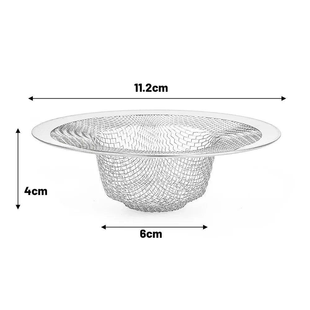 Kitchen Sink Stainless Steel Filter Sewer Mesh Strainers