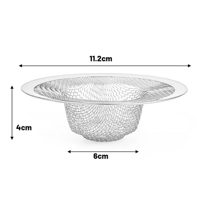 Kitchen Sink Stainless Steel Filter Sewer Mesh Strainers