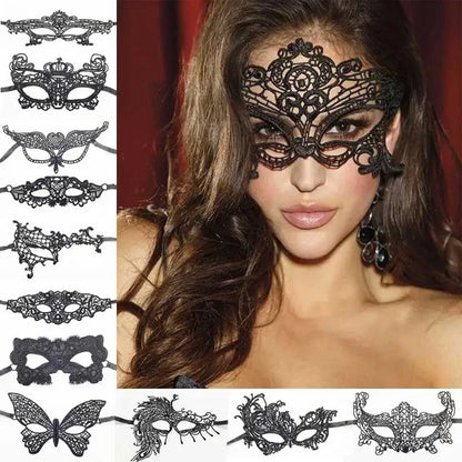 Sexy Lace Mask Women Eye Masquerade Halloween Party Masks