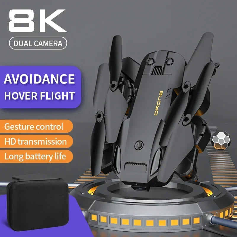 New Q6 5G WIFI 8k Drone HD Dual Camera FPV RC Drone