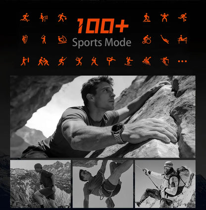 New TANK Ultra 1400mAh Battery Military Smart Watch