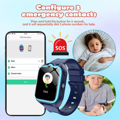 New Z30 Children's Smart Call Watch SOS Waterproof Watches