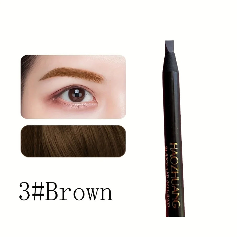Pull Eyebrow Pencil Black Makeup High Quality Wild Line
