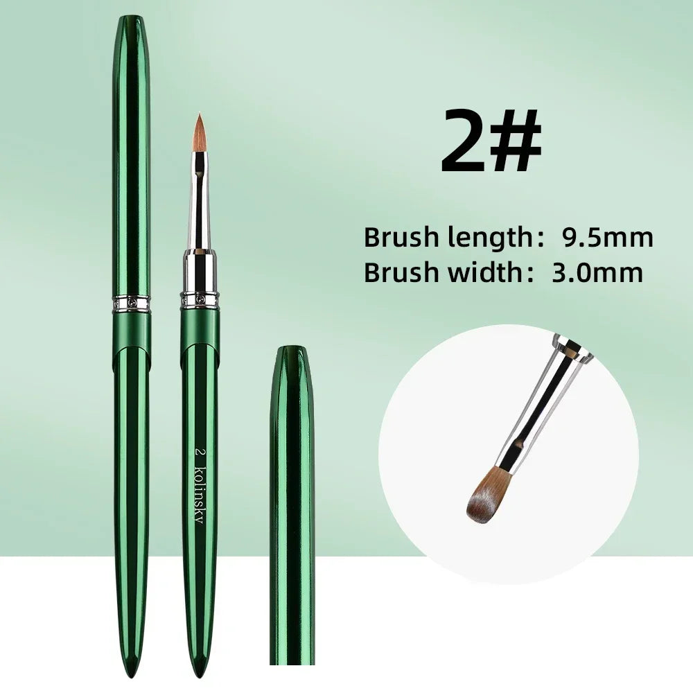 New High Quality Kolinsky Acrylic Nail Brush Nail Tool