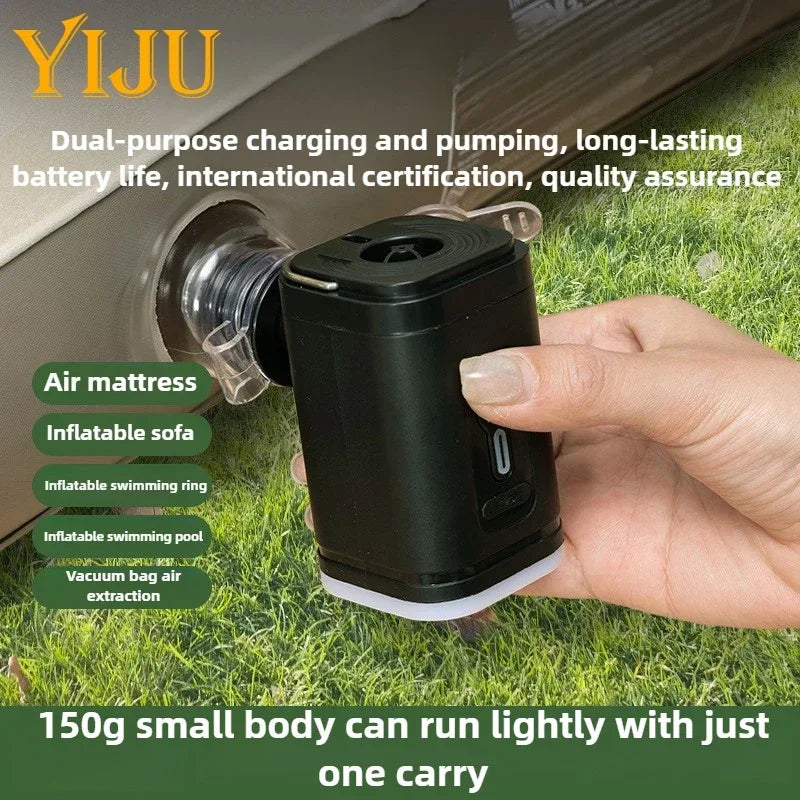 YIJU Wireless Inflation Pump Portable Outdoor Air Pump