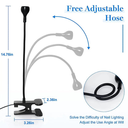 Led Ultraviolet Lights UV Nail Lamp 395nm UV Led Desk Lamp