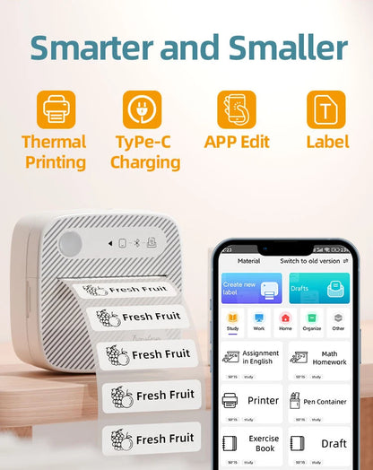 B3 Portable Mini Printers Wireless Bluetooth Inkless