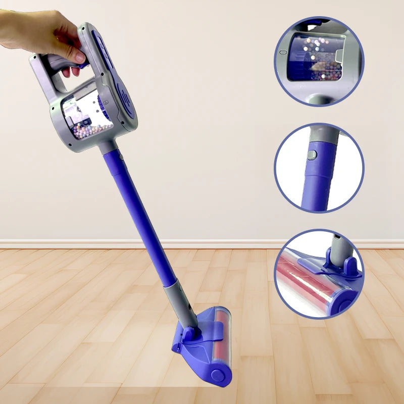 Kids Toy Vacuum Cleaner for Ages 3+ – Battery-Powered