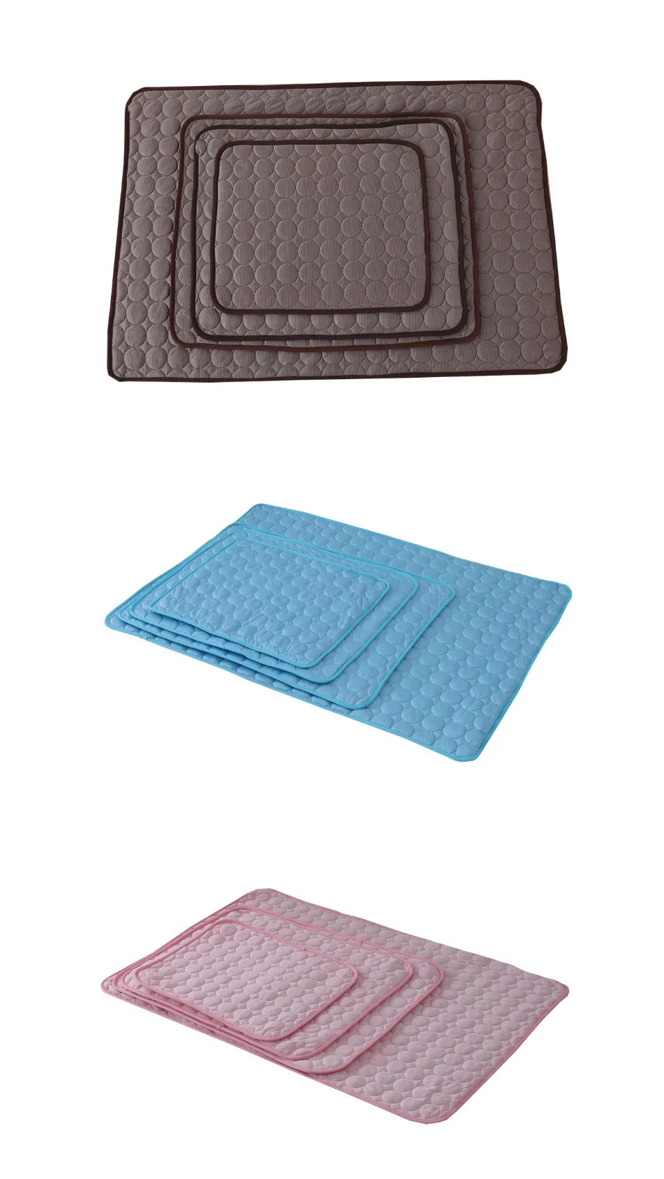 Dog Cooling Mat Summer Pet Cold Bed Extra Large