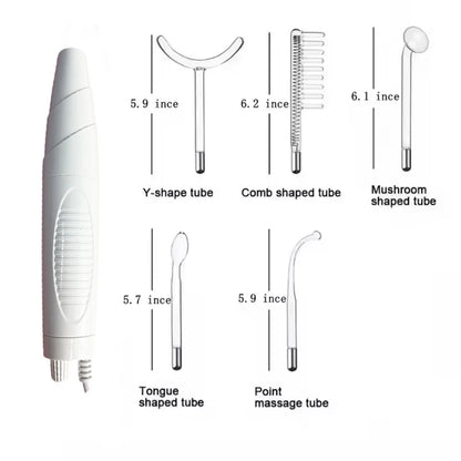 Professional  5 in 1 Darsonval Kit Facial Skin Therapy Wand