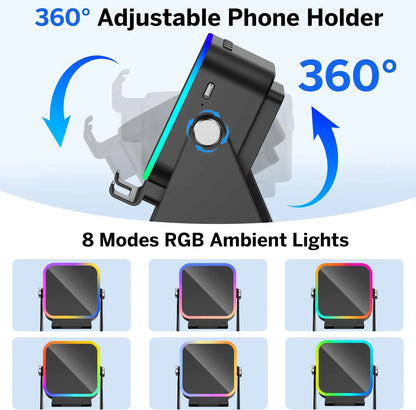5 In 1 Auto-induction 5000mAh Wireless Induction Speaker