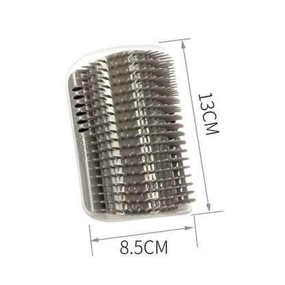 Massage Pet Cat Brush Corner Scrape Hair Removal