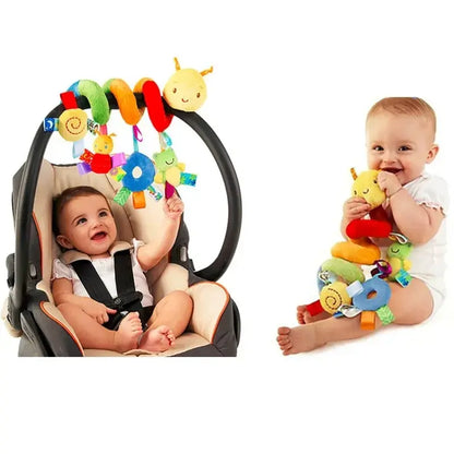 Cute Activity Musical Spiral Crib Stroller Car Seat Travel