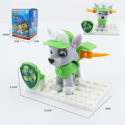 Paw Patrol Action Figure Anime Toy Chase Marshall