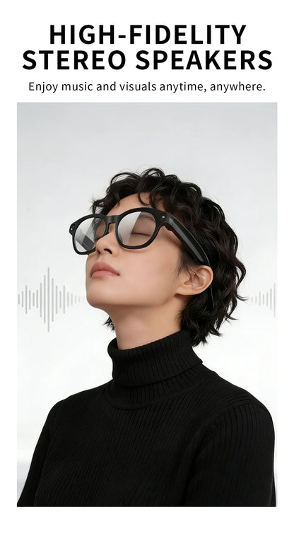 Lenovo AI Smart Glasses 800W Pixel Anti Blue Light HD Camera