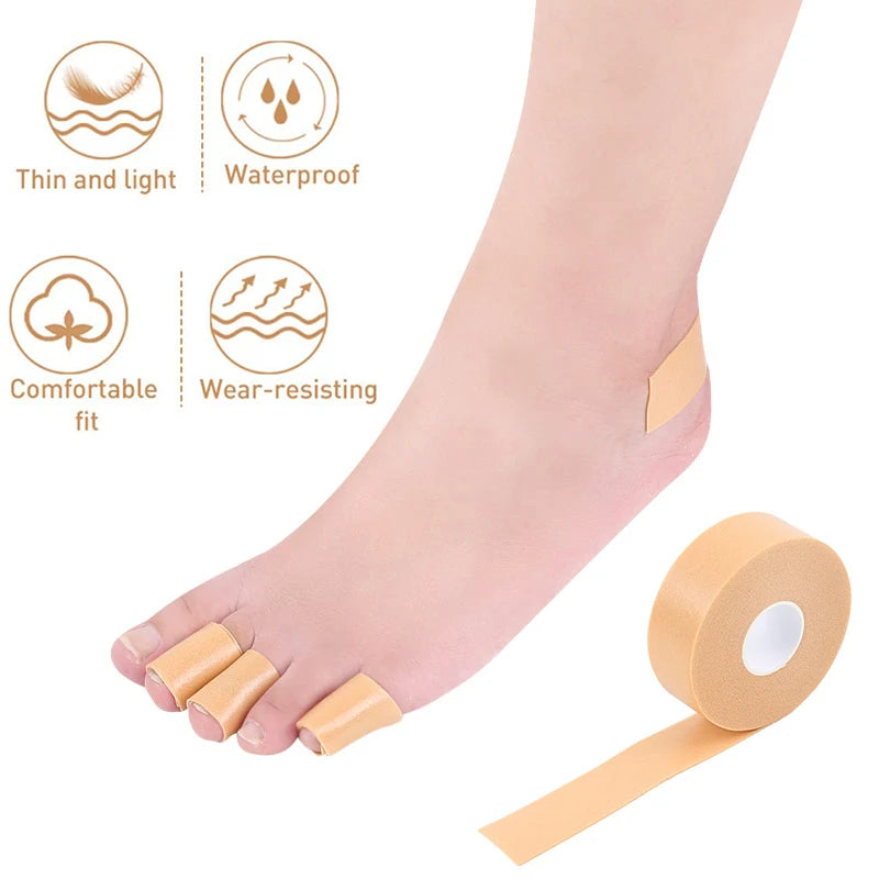 Pexmen 1/2Pcs 2.5X450cm Moleskin Tape Adhesive Pad Blister
