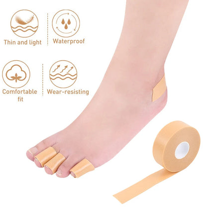 Pexmen 1/2Pcs 2.5X450cm Moleskin Tape Adhesive Pad Blister