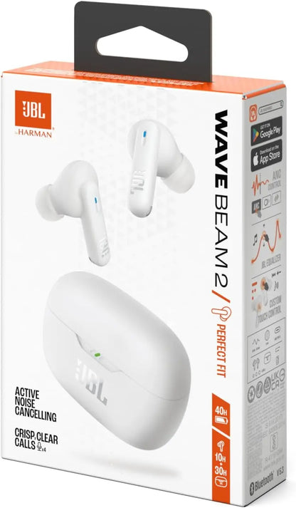 JBL WAVE BEAM 2 Original Authentic Wireless Bluetooth Headphones