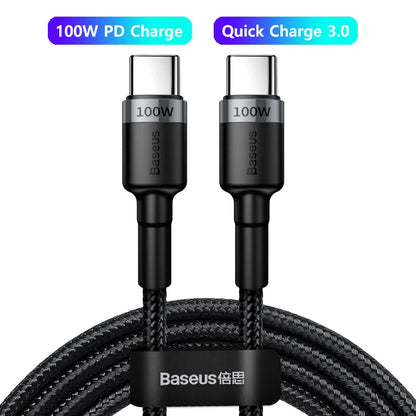 Baseus 100W/5A USB C To USB Type C Cable