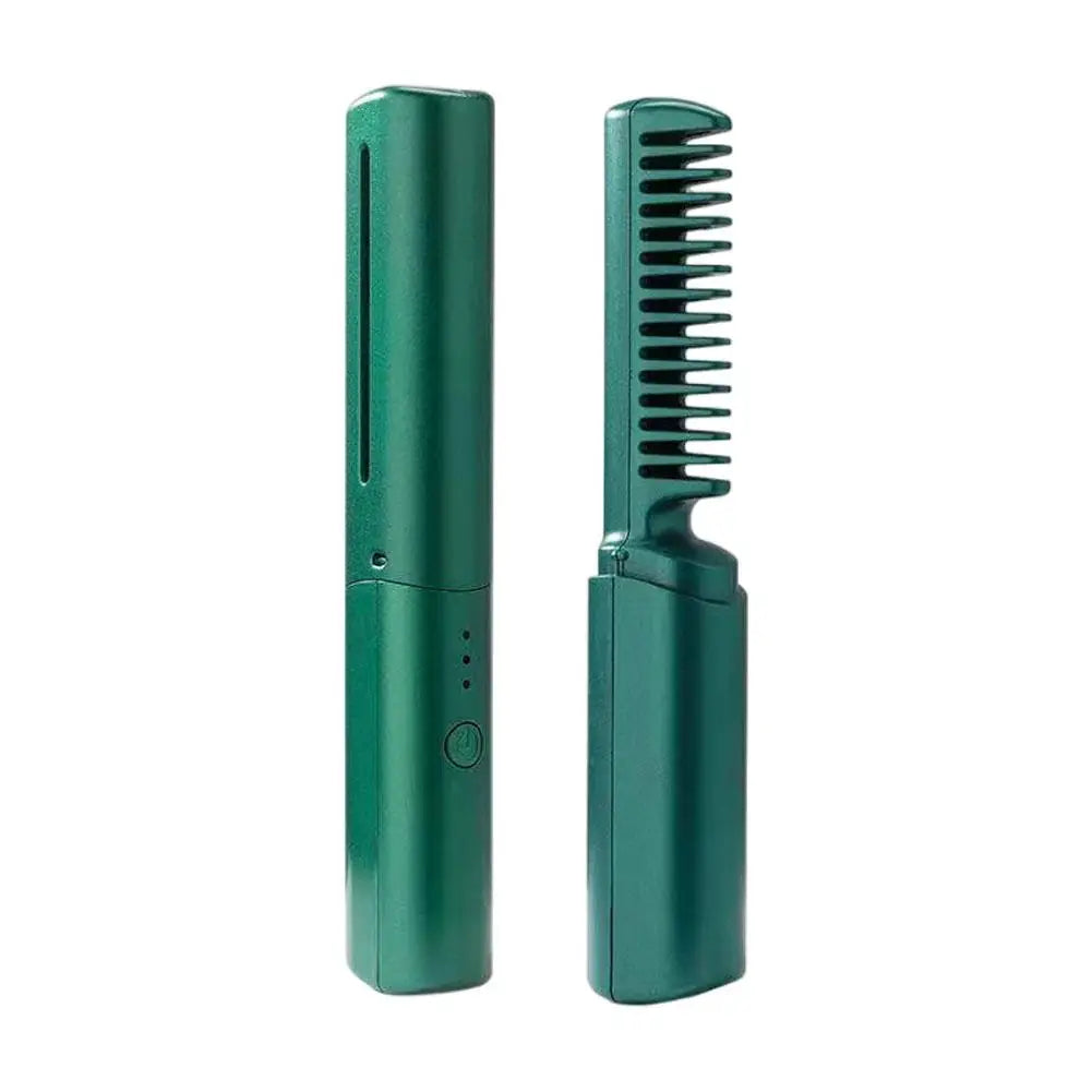 Mini Wireless Hair Straightener - Rechargeable Styling Tool