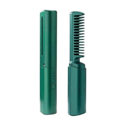 Mini Wireless Hair Straightener - Rechargeable Styling Tool