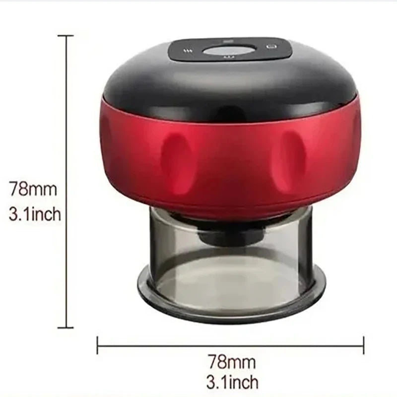 Intelligent vacuum cupping massager