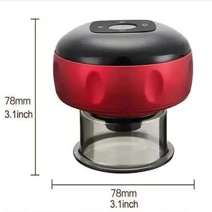 Intelligent vacuum cupping massager