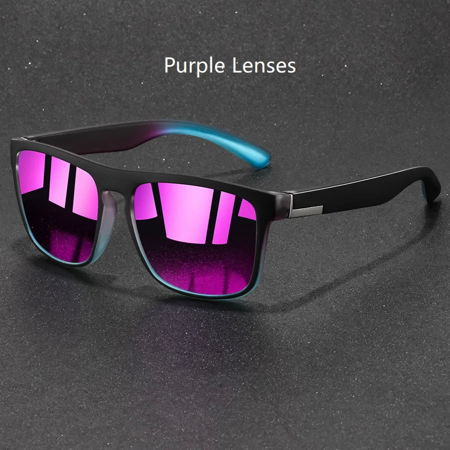 Fashion Vintage Square Sunglasses Men Women Eyewear