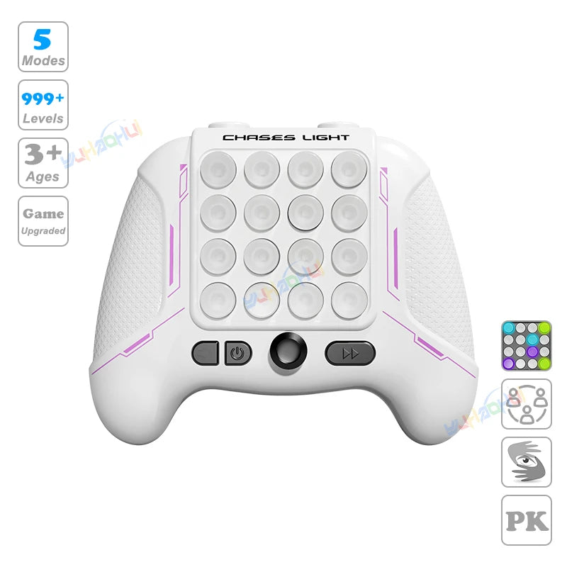 Electronic Pop Light Up Game Handle Toys for Children