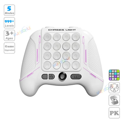 Electronic Pop Light Up Game Handle Toys for Children