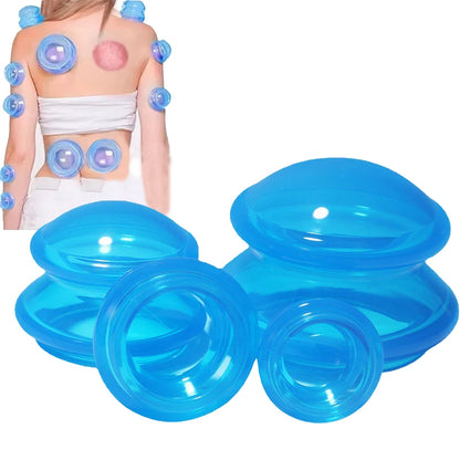 Anti-cellulite Silicone Cupping Set Suction Cup Ventosas
