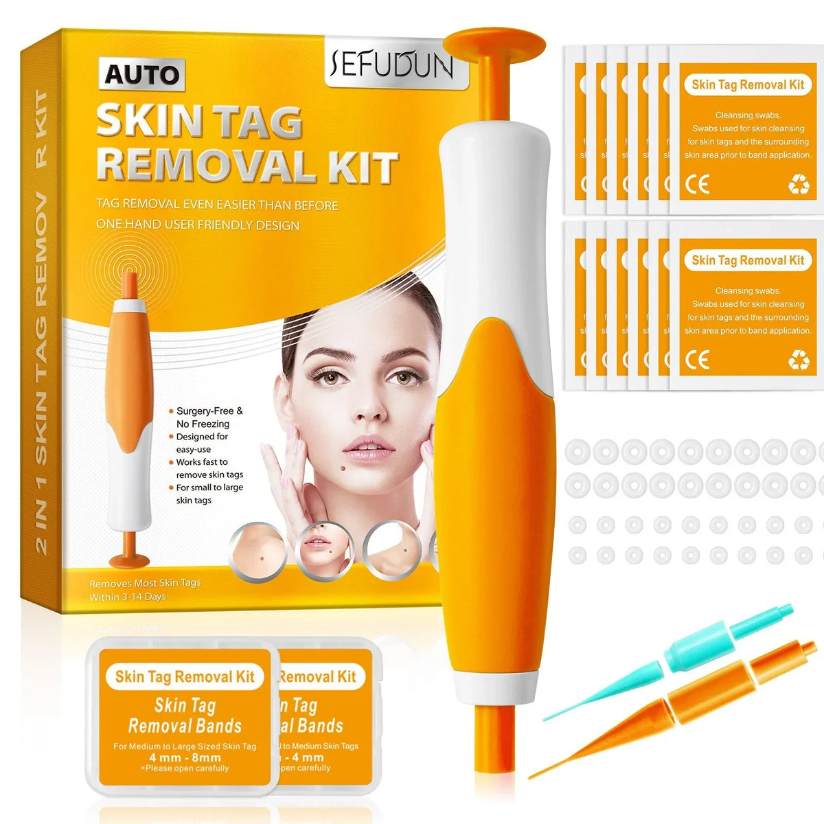 2 IN 1 Auto Micro Skin Tag Remover
