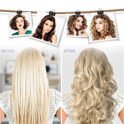 Soft Rubber Silicone Heatless Hair Curler Hair Styling
