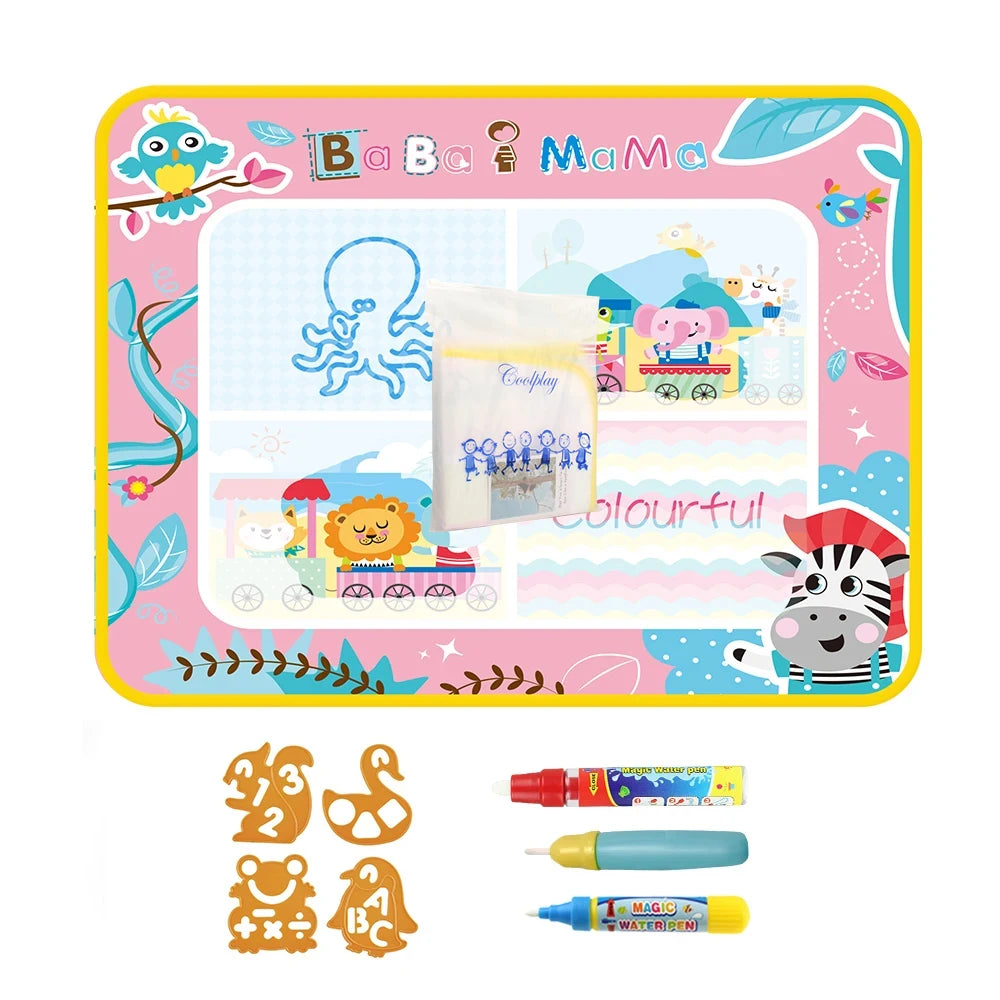 Magic Water Drawing Mat Coloring Doodle Mat