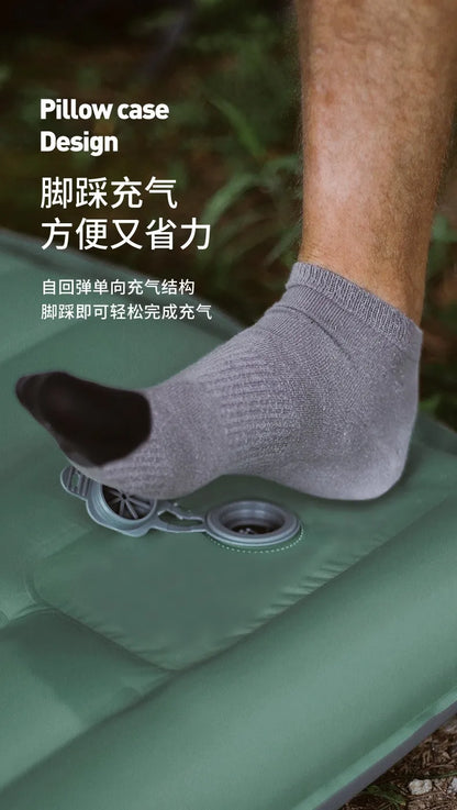 Outdoor Camping Sleeping Pad Inflatable Mattress