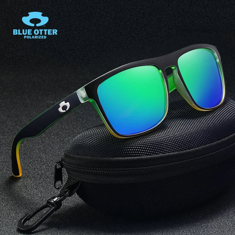 BLUE OTTER Polarized UV-Protective Anti-Glare Square
