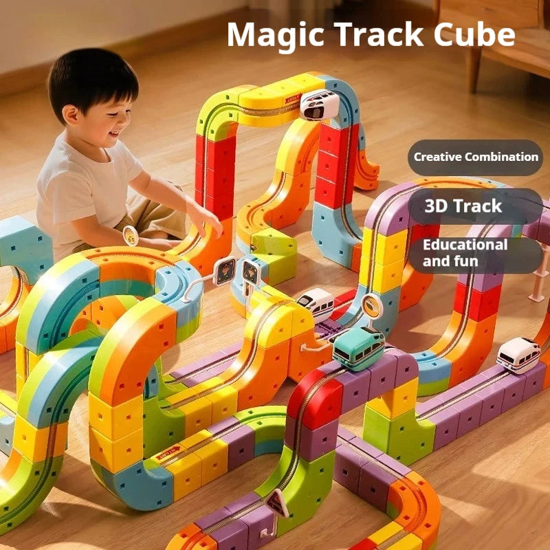 Electric Magnetic Levitation Train Set for Kids - Anti-Gravity