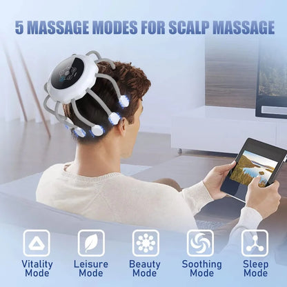 Octopus Claw Eight Claw Massager USB Charging Therapeutic